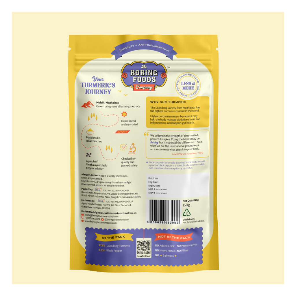 Lakadong Turmeric Powder