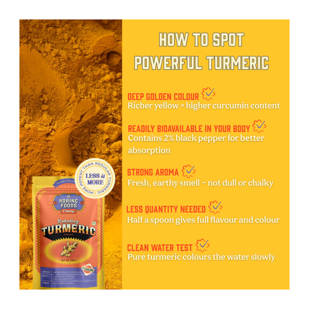 Lakadong Turmeric Powder