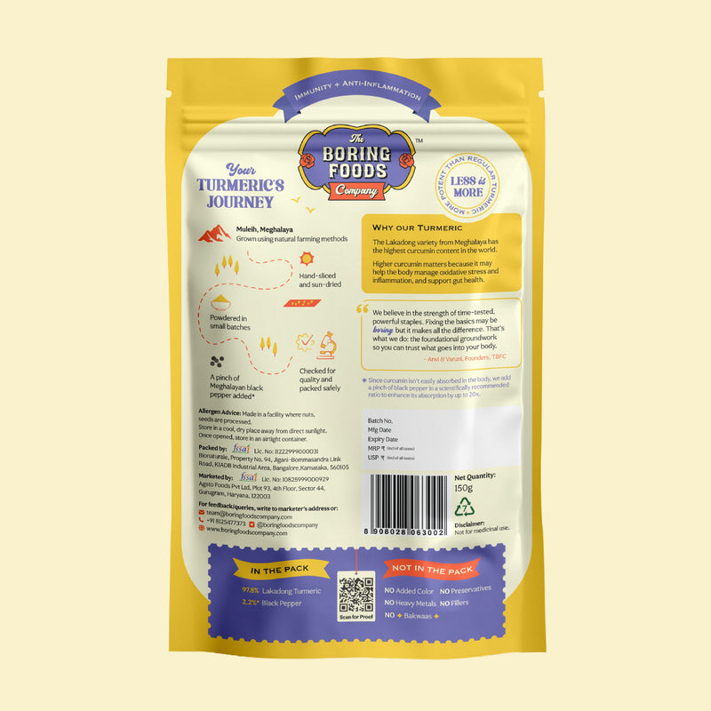 Lakadong Turmeric Powder