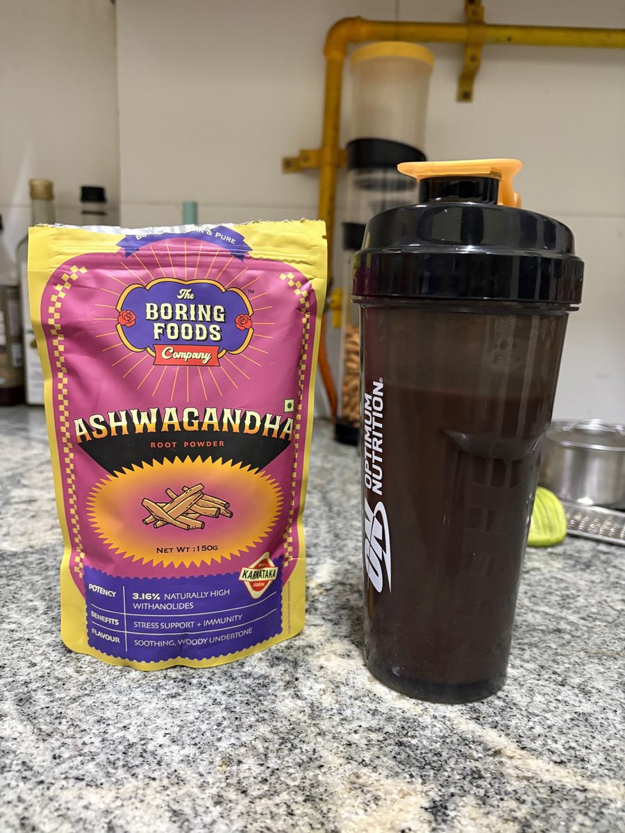 Ashwagandha Protein Shake